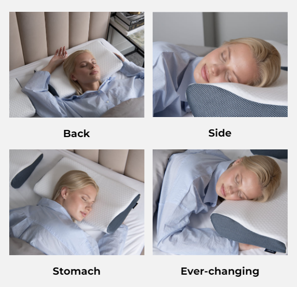 2 for 1 (March) ComfyJawn Memory-Foam Pillow